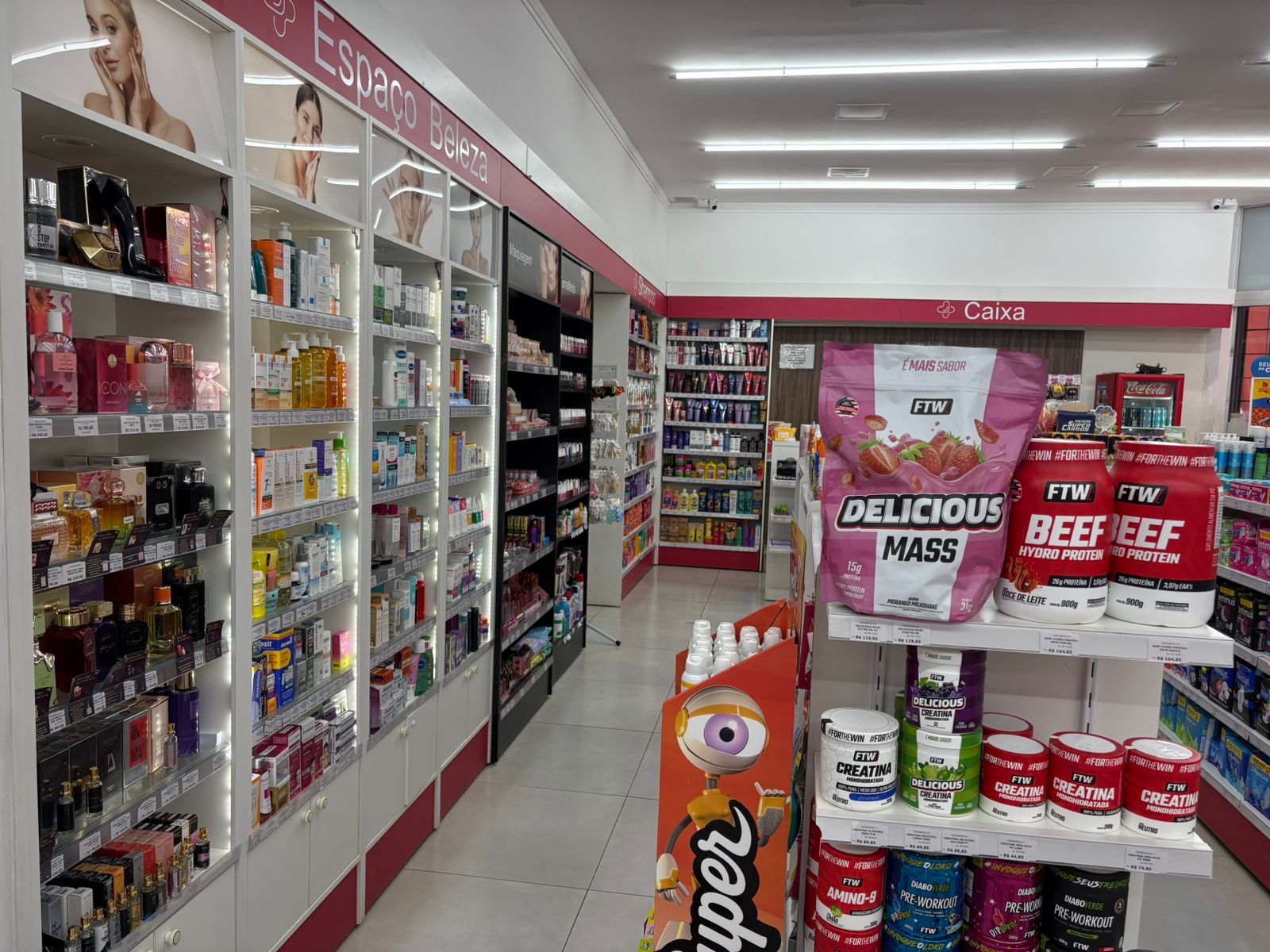 Interior da Drogaria