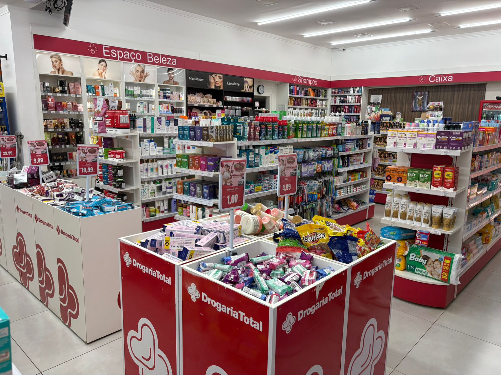 Seção Espaço Beleza